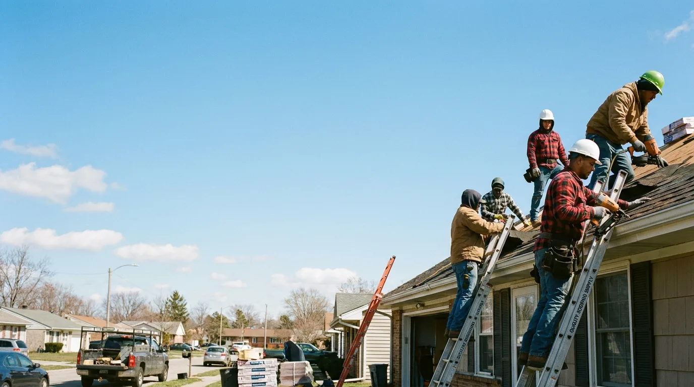 Roofing in Eaton Rapids, MI near me